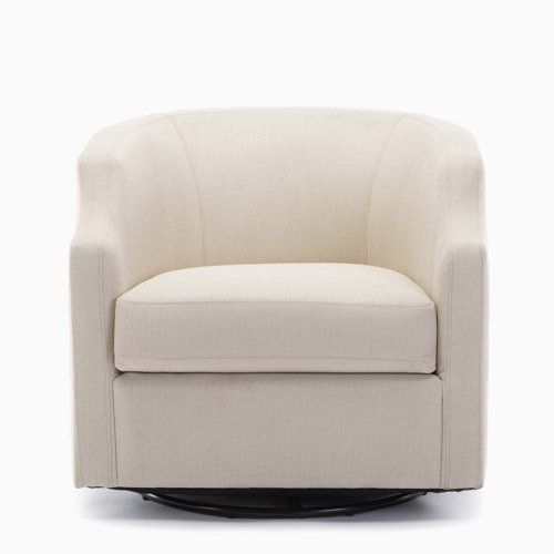 Wildon Home® Sky Blue Swivel Glider Barrel Chair Wayfair